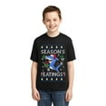 thumbnail image 2 of Wild Bobby Season's Eatings Shark Christmas Sweater | Holiday Unisex Boys Girls Graphic Youth T-Shirt, 2 of 5