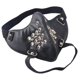 thumbnail image 3 of Remaches Transpirables Steampunk Máscara De Media Cara Cosplay Gótico Protección Contra El Polvo Sunnimix Máscara gótica de media cara, 3 of 7