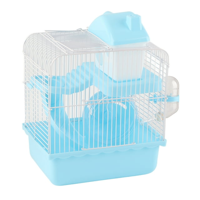 Jaula Para Hámster, 2 Capas, Jaula Portátil De Viaje Para Animales Pequeños, Hábitat Para Hámster Enano, Ratones, Jerbos, Hábitats Para Ratas, Jaula Para Ejercicio,