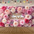 thumbnail image 6 of Colorful Floral Banner Butterfly Decoration Spring Theme for Birthday Party Kids Celebration Event, 6 of 9