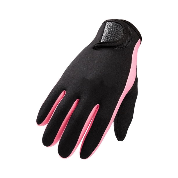 Qarigey Guantes de buceo Moda Invierno Deportes acuáticos Surf Snorkel Buceo Natación Protección subacuática Manoplas para mujer Hombre guantes y mitones Rosado L Qarigey AP013186-09