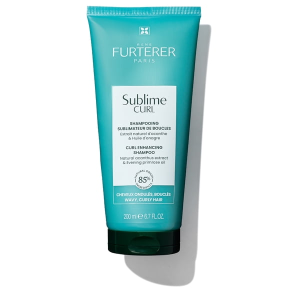 Rene Furterer SUBLIME CURL Curl Activating Shampoo - Frizz Control for Curly, Wavy Hair - Enhance Curls and Waves, 6.7 fl oz
