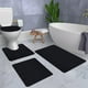 thumbnail image 4 of Juego de 4 Alfombrillas de Baño de Espuma | Alfombras de Baño de Terciopelo Suave | Base de Goma Antideslizante | Almohadillas Absorbentes de Agua Gruesas | Lavables a Máquina | Cómodas Alfombrillas, 4 of 6