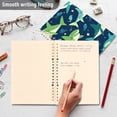 thumbnail image 4 of FORMRS 1-Subject Spiral Notebook 8" x 5" College Ruled 60 Refillable Sheet A5 Hard Cover, 2 Pack, Sharks Pattern, 4 of 7