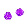 thumbnail image 3 of 5 Piezas Juegos de Matemáticas Dados 12 Caras Púrpura Yotijar Dados varios lados, 3 of 8