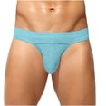 thumbnail image 1 of Men's Low-Rise Solid Color Highly Breathable Briefs, 1 of 4