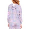 thumbnail image 2 of SUNDRY womens  Plaid Hoodie, 2, 2 of 3