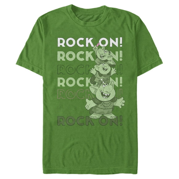 T-Shirt Frozen Rock On Trolls pour Homme - Kelly Vert - Moyen