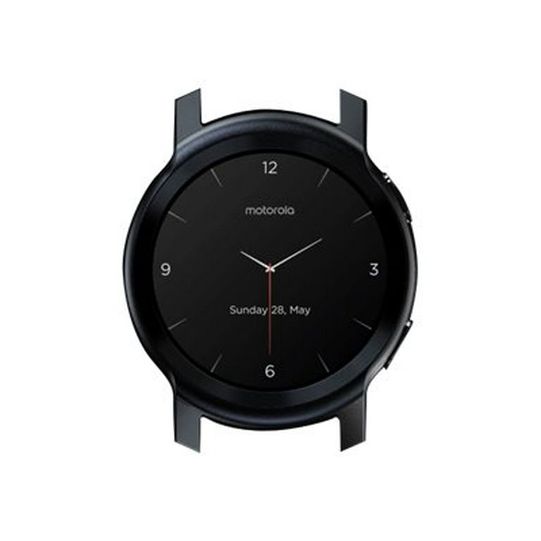 Motorola Moto Watch 100 GPS Smartwatch for Men & Women, 42mm - Phantom Black  