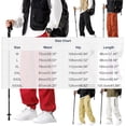 thumbnail image 5 of FRSASU Men's Leisure Cargo Pants Relaxed Fit Outdoor Hiking Camping Fishing & Construction Sports Work Trendy Trousers Black, 5 of 9