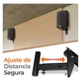 thumbnail image 4 of Soporte de Altavoz Universal Ajustable Dual con Pin de Acero Sólido Pyle, Ángulo de Inclinación y Rotación 90°-30°, Parada de Seguridad, Distancia de 31.75 cm desde la Pared, 4 of 6