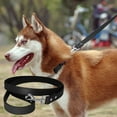 thumbnail image 3 of Pu Leather Dog Rope Training Walking Pet Dog Rope Products Dog Walking Rope Leather Leash For Cats Or Dogs, 3 of 6
