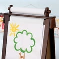 thumbnail image 6 of KidKraft Deluxe Wood Easel with Chalkboard, Dry Erase, Paper Roll & Paint Cups - Espresso, 6 of 8