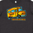 thumbnail image 4 of Inktastic How I Roll School Bus Youth T-Shirt, 4 of 5
