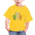 thumbnail image 3 of Hauts à Manches Courtes pour Femmes, Enfants Garçons Filles Mignon Col Rond Imprimé Haut à Manches Courtes, 3 of 4