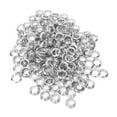 thumbnail image 1 of 100 Ensembles de Kit de Œillets 8mm, Rivets en Métal, Œillets en Laiton, Accessoires pour Chaussures, Sacs, Vêtements, Argent, 1 of 8