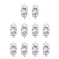thumbnail image 2 of Sunjoy Tech 10Pcs Nail Jewelry Retro Shiny Wide Application Decorative Metal Faux Crystal Style 3D Nail Art Decoration Nail Supplies, 2 of 6