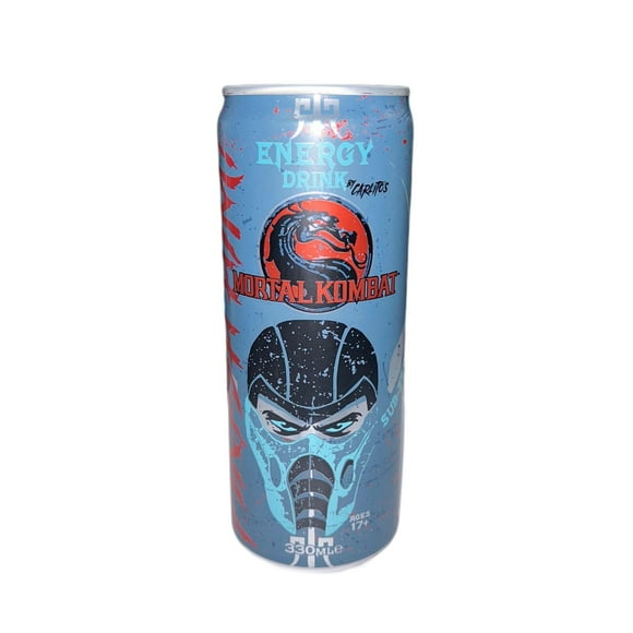 Boisson Énergisante par Carlitos Mortal Kombat Sub-Zero 330ML