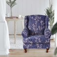 thumbnail image 4 of Housse Extensible 2024 pour Fauteuil à Oreilles Housse de Sofa Lavable Protège-Chaise Housse de Fauteuil Housse de Siège de Sofa Simple pour Mariage Gris, 4 of 10