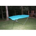 thumbnail image 5 of New TEAL Vortex Pontoon / Deck Boat 4 Bow Bimini Top 8' Long, 97-103" Wide, 54" High, Complete Kit, Frame, Canopy, and Hardware (FAST SHIPPING - 1 TO 4 BUSINESS DAY DELIVERY), 5 of 7