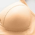 thumbnail image 5 of Penkiiy Women Bras Woman's Fashion Bowknot Printing Comfortable Hollow Out Bra Underwear No Rims Khaki Bras, 5 of 7