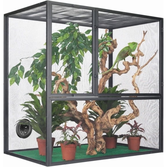 Zilla Fresh Air Screen Habitat Reptiles -SMALL 18 in x 12 in x 20 in