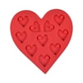 thumbnail image 3 of Herramienta de fundición de resina, modelo de silicona con forma de corazón, decoración, modelo de llavero artesanal, colgante de corazón pequeño,, 3 of 8