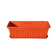 thumbnail image 1 of Planting Pot Home Garden Plant Tray Drainage Hole Vegetable Flower Planter Rectangular Planting Pot 3pcs Resin Planting Pot, 1 of 10