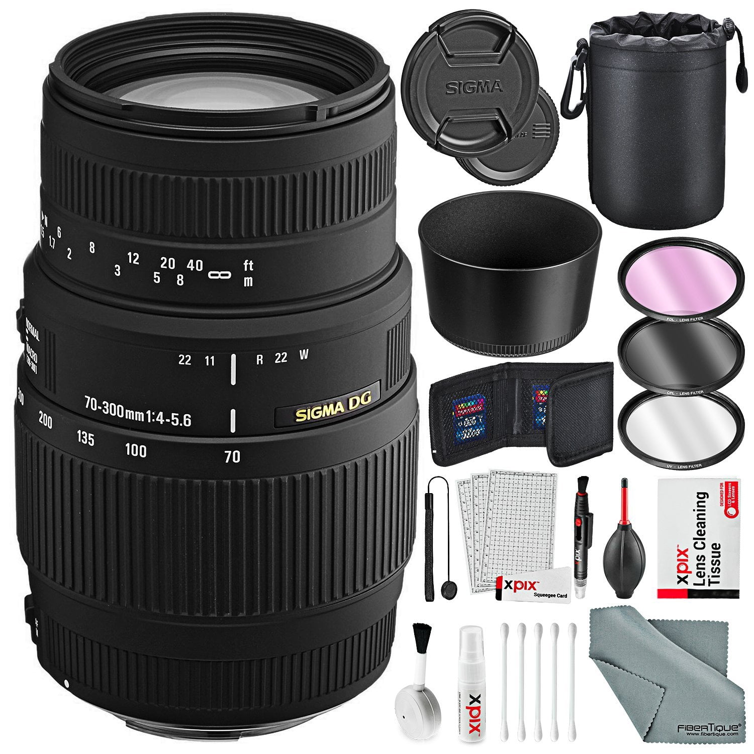 Sigma 70300mm f/45.6 DG Telephoto Zoom Macro Lens for Canon EOS with