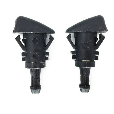 Front Windshield Washer Nozzle Set - Compatible with 2008 - 2017 Dodge Grand Caravan 2009 2010 2011 2012 2013 2014 2015 2016
