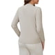 thumbnail image 3 of Camisas de maternidad de botón para mujeres INSPIRE CHIC, ropa de embarazo, de manga larga, cuello en V, tops de lactancia de 2 piezas, talla L, caqui, 3 of 6