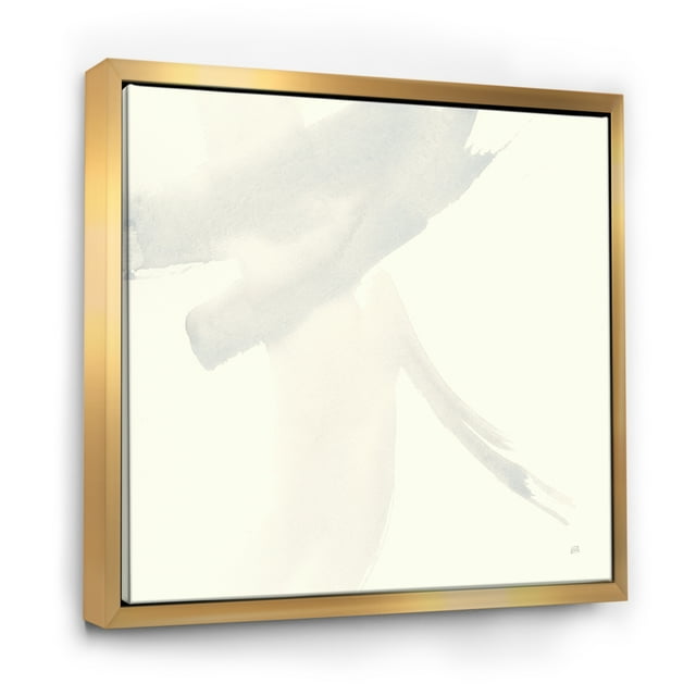 Toile Encadrée Géométrique Minimaliste Zen II - Transitionnel