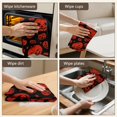 thumbnail image 6 of 2 Pcs Funny Kitchen Towels,Halloween Red Pumpkins Pattern Microfiber Dish Towels,Kitchen Tea Towels,Kitchen Towel Set (18" X 26"), 6 of 7