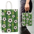 thumbnail image 1 of Flour Storage Bag Soccer Bags Paper Packaging with Handles Perfect for Sports Events and Celebrations Food Storage Bag Kitchen Organizer Bag Reusable Storage Pouch Pantry Bag, 1 of 5