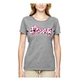 thumbnail image 2 of Wild Bobby Pray Bubble Letters Inspirational/Christian Women Graphic Tee, Heather Grey, Medium, 2 of 6