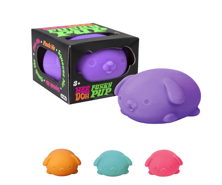 Nee Doh Funky Pup, 1 random color