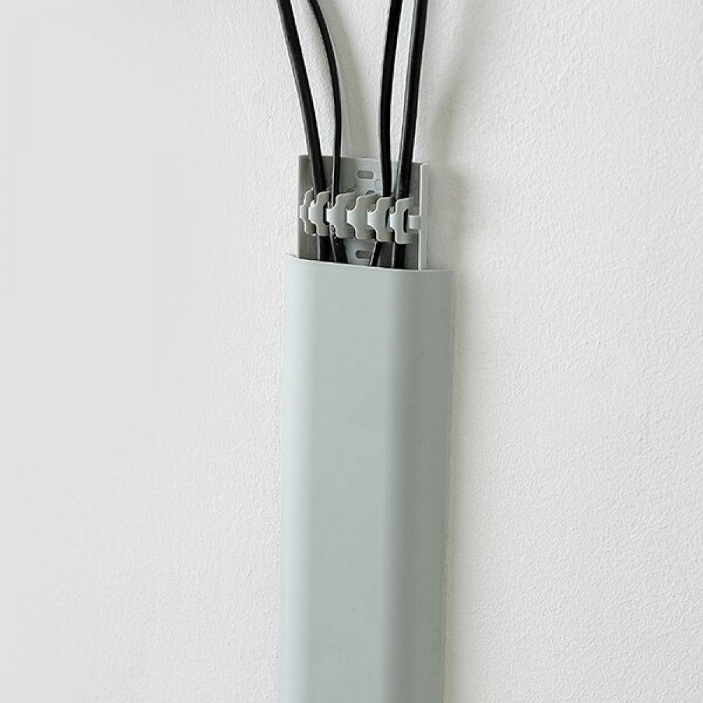 Cable Raceway Fastener Self-Adhesive Raceway Wall Cord Duct Cover Cable Duct Ties Fixer ...