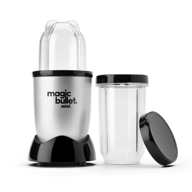 Magic Bullet Mini 14 oz Compact Personal Blender Silver/Black Tested Works  Great