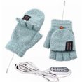 thumbnail image 4 of JShteea Guantes Calentados Por USB para Tejer Manos para Hombres Y Mujeres para Clima (verde), 4 of 9
