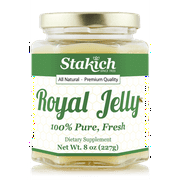 Stakich Fresh Royal Jelly 8 oz (227 g) - Pure, All Natural