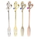 thumbnail image 2 of Tenedor para agitar, 4 piezas, innovador tenedor para pastel vintage, tenedor para postre, diseño de última generación, 2 of 8
