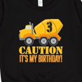 thumbnail image 3 of Inktastic 3rd Birthday Construction Truck, Cement Mixer 3 Years Old Toddler Sweatshirt, 3 of 4