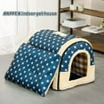 thumbnail image 2 of Casa para perros JAMW cama iglú portátil 2 en 1 LAVABLE, 2 of 5