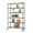 Black, variant on TRINITY BASICS® 6-Tier 48x18x72 Wire Shelving w/ Wheels, NSF - Black