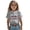 A-Grey733, variant on Big Girls Patriotic 250th Anniversary T-Shirt with Betsy Ross USA Flags Print Casual Tee,Black