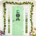 thumbnail image 2 of D Wooden St. Patrick'S Day Decoration D Shamrock Shaped Front Door Sign Wall Hanging For Spring Irish Party Indoor Outdoor Home Decor Pattern D, 2 of 7