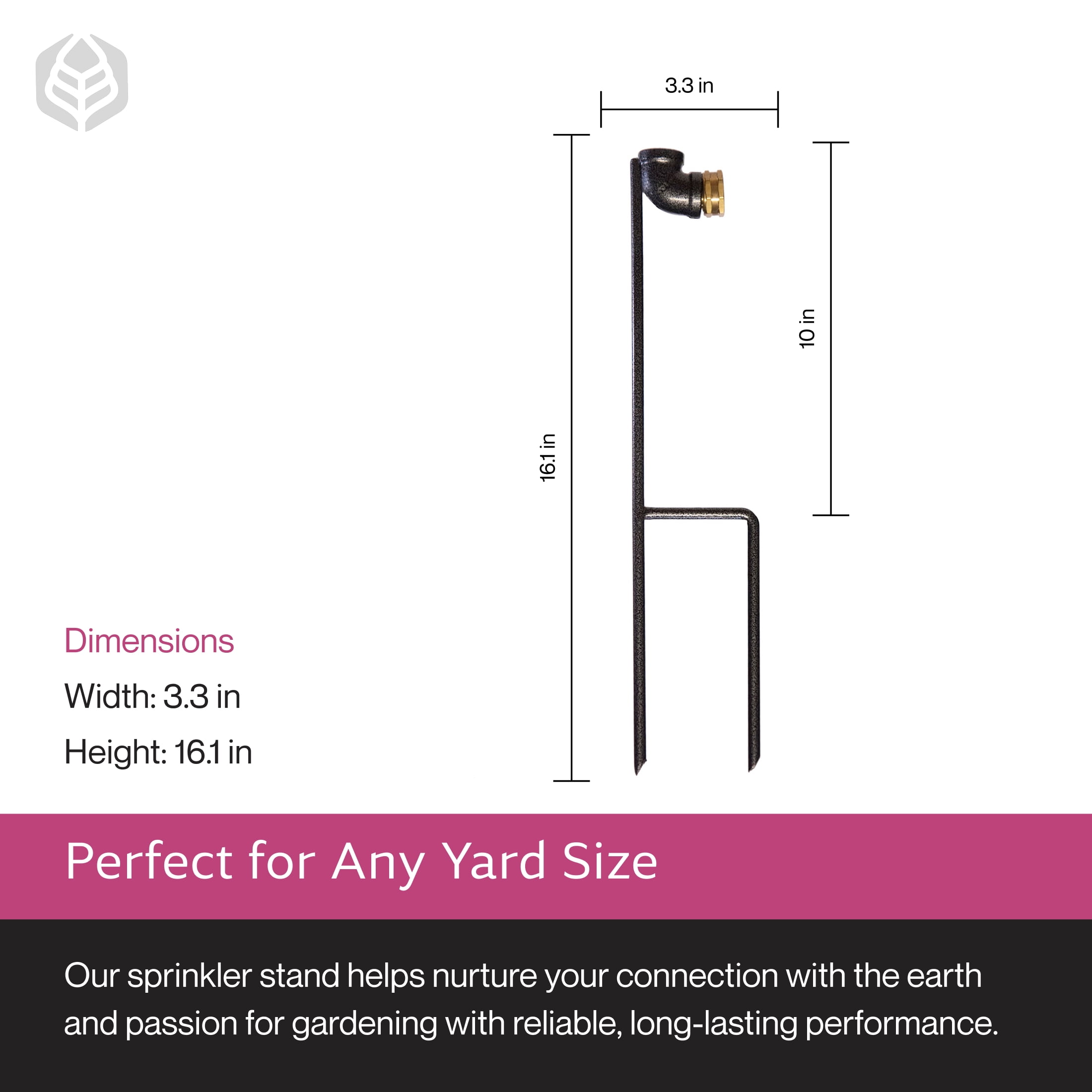Lewis Standard Tool Step Sprinkler Spike Stand