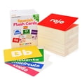 thumbnail image 1 of Tarjetas didácticas en español para niños y niños pequeños - 101 tarjetas - 202 lados - Aprenda formas, números, colores, partes del cuerpo, contando letras y más - Tarjetas didácticas educativas y de, 1 of 5