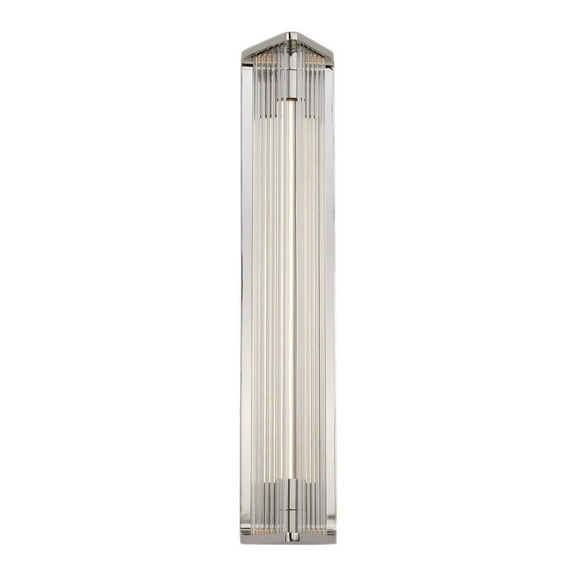 WV339123PNCR-Alora Lighting-Sabre - 8W LED Bath Vanity-22.38 Inches Tall and 4.38 Inches Wide-Polished Nickel Finish