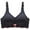 Black, variant on Women's Maternity Adjustable Breathable Breastfeeding Top Bra Without Steel Ring Black XXL